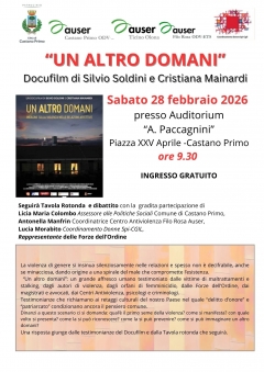 UN ALTRO DOMANI - Auser  Ticino  Olona