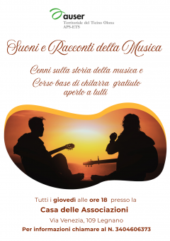 SUONI E MUSICA: storia di note e corde - Auser  Ticino  Olona