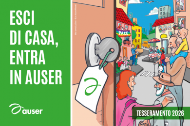 Campagna tesseramento e sostegno Auser 2026 - Auser  Ticino  Olona